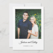 Hochzeitseinladungen | (Rückseite)