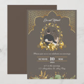 Hochzeitseinladungen Andalusischer Stil Einladung (Vorne/Hinten)