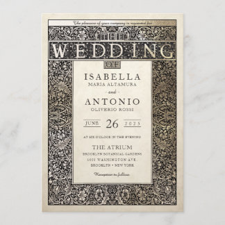 Hochzeitseinladungen| Champagne - Ivy - Sammlung Einladung