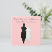 Hochzeitseinladungen der 20er Jahre Einladung (Stehend Vorderseite)