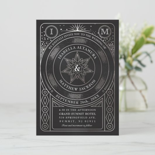 Hochzeitseinladungen der Gewerkschaft Himmelfahrt Einladung (Stehend Vorderseite)