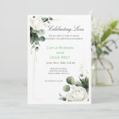 Hochzeitseinladungen Einladung (Stehend Vorderseite)