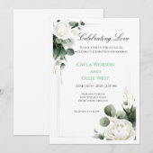 Hochzeitseinladungen Einladung (Vorne/Hinten)