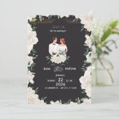 Hochzeitseinladungen Einladung (Stehend Vorderseite)