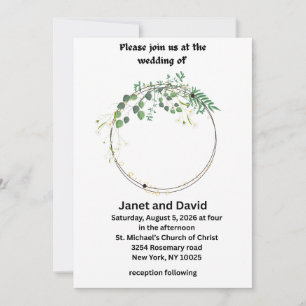 Hochzeitseinladungen Einladung