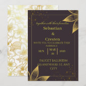 Hochzeitseinladungen Einladung (Vorne/Hinten)