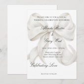 Hochzeitseinladungen Einladung (Vorne/Hinten)