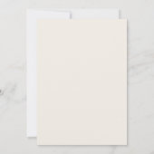 Hochzeitseinladungen einladung (Rückseite)