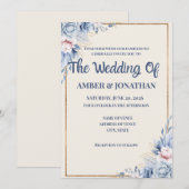 Hochzeitseinladungen einladung (Vorne/Hinten)