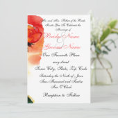 Hochzeitseinladungen Einladung (Stehend Vorderseite)