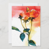 Hochzeitseinladungen Einladung (Rückseite)