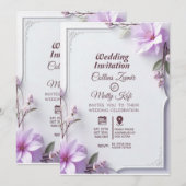 Hochzeitseinladungen Einladung (Vorne/Hinten)