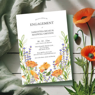 Hochzeitseinladungen Florale Aquarellmalerei Einladung