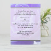 Hochzeitseinladungen für Groom-Eltern Einladung (Stehend Vorderseite)