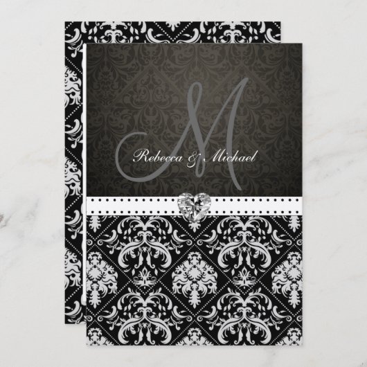 Hochzeitseinladungen für Hochzeitsfeiern Einladung (Vorne/Hinten)