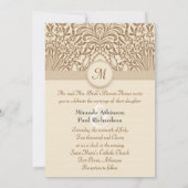 Hochzeitseinladungen für Jahrgänge Einladung (Rückseite)