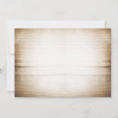 Hochzeitseinladungen für Mason Jar und Orange Blum Einladung (Rückseite)