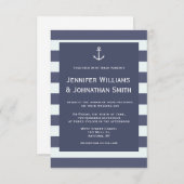 Hochzeitseinladungen für Schiffe Einladung (Vorne/Hinten)