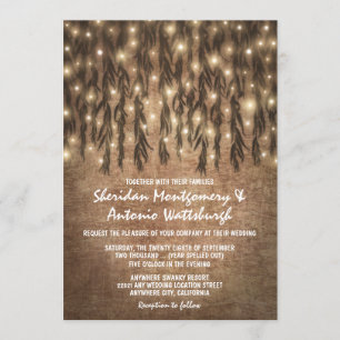 Hochzeitseinladungen im Vintage-Stil mit Trauerwei Einladung