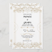 Hochzeitseinladungen Kunst Einladung (Vorne/Hinten)