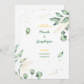 Hochzeitseinladungen Kunst Einladung (Vorne/Hinten)