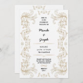 Hochzeitseinladungen Kunst Einladung (Vorne/Hinten)