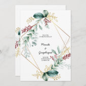 Hochzeitseinladungen Kunst Einladung (Vorne/Hinten)