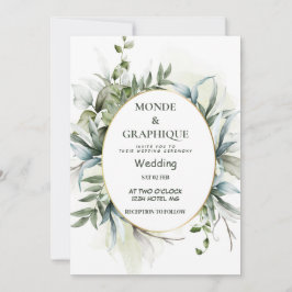 Hochzeitseinladungen Kunst Einladung