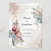 Hochzeitseinladungen Kunst Einladung (Vorne/Hinten)