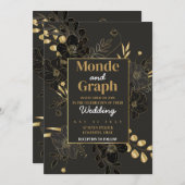 Hochzeitseinladungen Kunst Einladung (Vorne/Hinten)