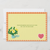 Hochzeitseinladungen, Landkarten Einladung (Rückseite)