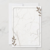 Hochzeitseinladungen | Liebe von Herzeffekten Einladung (Rückseite)