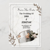 Hochzeitseinladungen | Liebe von Herzeffekten Einladung (Vorne/Hinten)