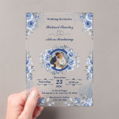 Hochzeitseinladungen mit Minimalistischem Foto Acryleinladungen (Insitu (Handheld))