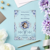 Hochzeitseinladungen mit Minimalistischem Foto Acryleinladungen (In Situ (Hochzeit))