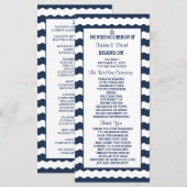 Hochzeitseinladungen | Nautische Marine Programm (Vorne/Hinten)