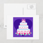 Hochzeitseinladungen Postkarte (Vorne/Hinten)