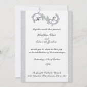 Hochzeitseinladungen Silver Einladung (Vorderseite)