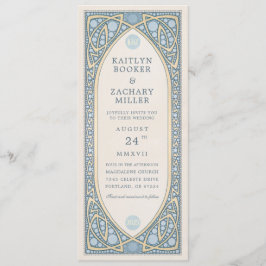 Hochzeitseinladungen | Vintages Nouveau Einladung