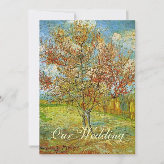 Hochzeitseinladungen. Vintages Rosa Rosa Einladung (Rückseite)