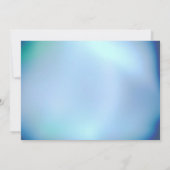 Hochzeitseinladungen zum mystischen Ozean Einladung (Rückseite)