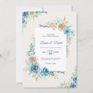 Hochzeitseinladungskarte Einladung