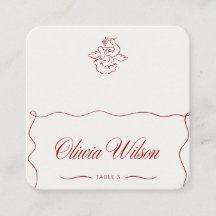 Hochzeitseinschlusskarten – Elegante Personalisier