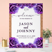 Hochzeitsempfang Acrylschild (Hochzeit)