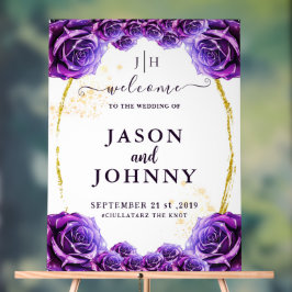 Hochzeitsempfang Acrylschild