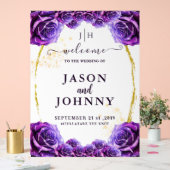 Hochzeitsempfang Acrylschild (Hochzeit)