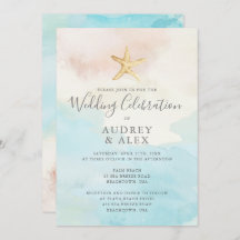 Hochzeitsempfang am Strand