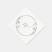 Hochzeitsempfang Anfangshandtücher Serviette (Ecke)