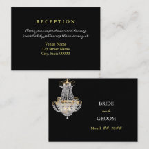 Hochzeitsempfang aus elegantem Kristall