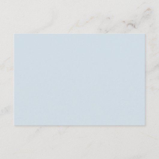 Hochzeitsempfang Begleitkarte (Rückseite)